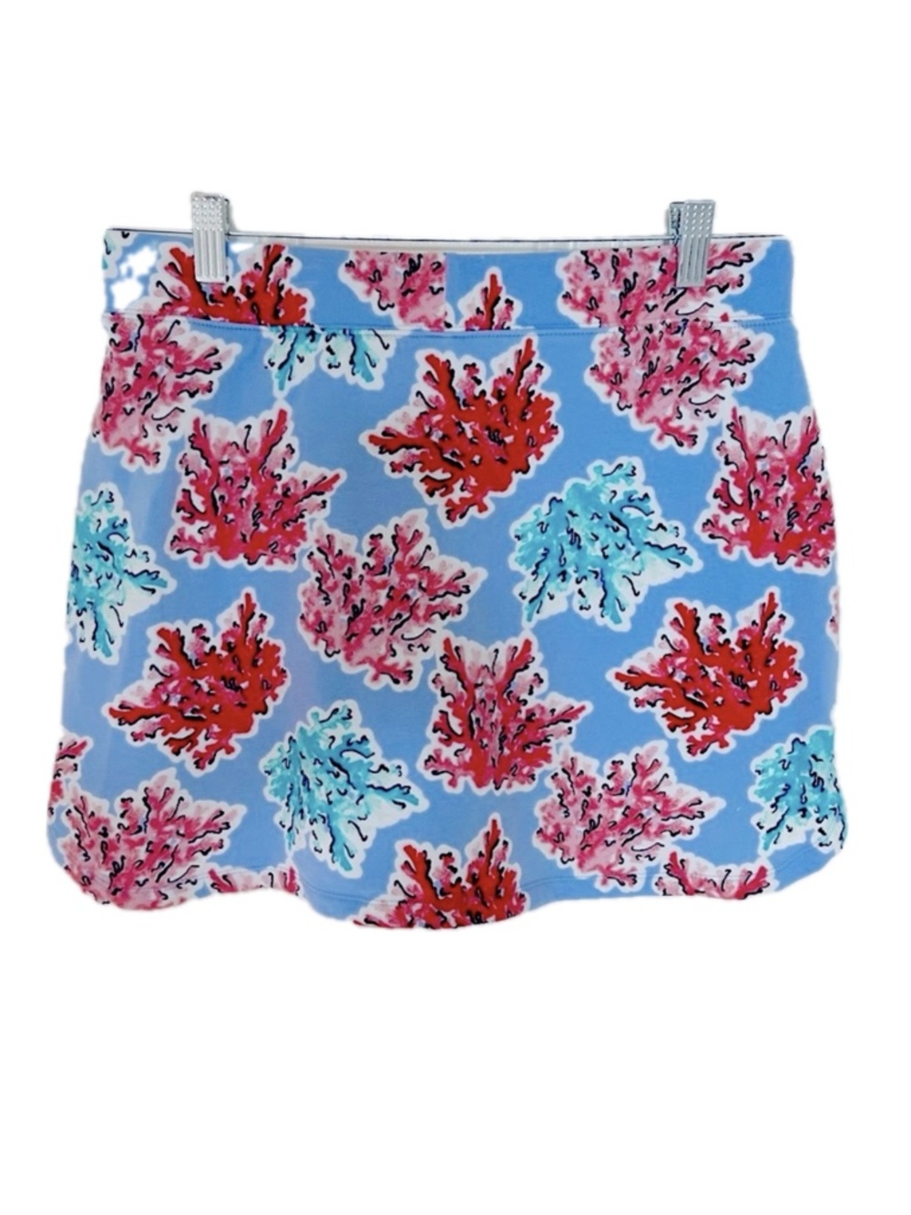 Crown & Ivy SKORT - Blue & Coral